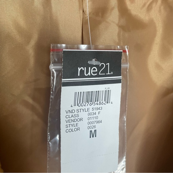 Tan Sherpa Teddy Bear Jacket New with tags - Picture 3 of 7